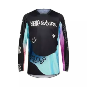 Nuevo - Jersey FOX 180 Hello Future Negro