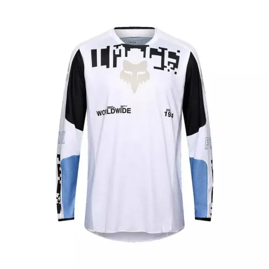Nuevo - Jersey FOX 180 Digi Image Blanco Azul