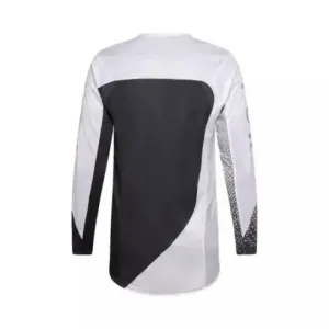 Nuevo - Jersey Fox Flexair Fracture Negro y Blanco 2