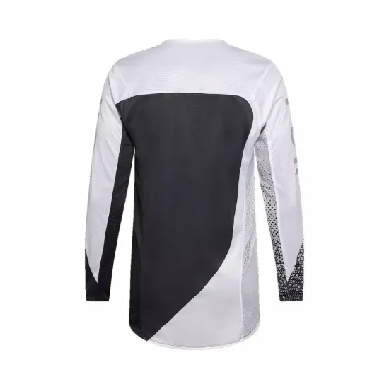 Nuevo - Jersey Fox Flexair Fracture Negro y Blanco