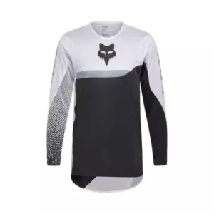 Nuevo - Jersey Fox Flexair Fracture Negro y Blanco