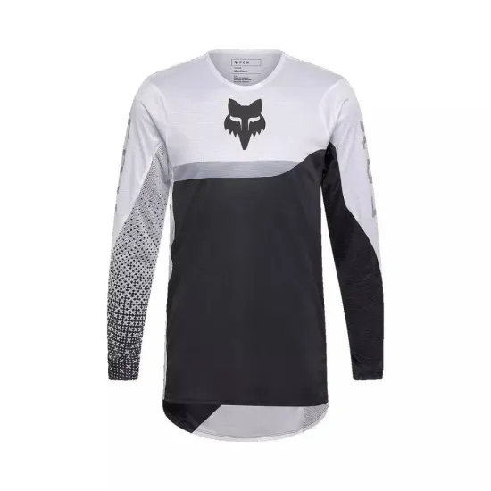Nuevo - Jersey Fox Flexair Fracture Negro y Blanco