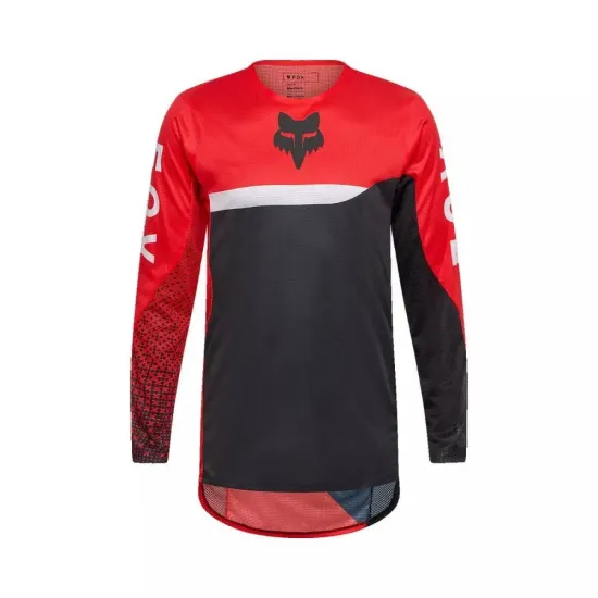 Nuevo - Jersey Fox Flexair Fracture Rojo y Negro