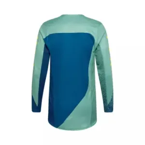 Nuevo - Jersey Fox Flexair Fracture Verde y Azul 2