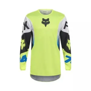 Nuevo - Jersey Fox 360 Tine Amarillo y Azul