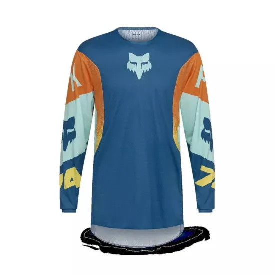 Nuevo - Jersey Fox 360 Tine Azul y Naranja