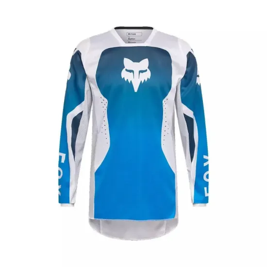 Nuevo - Jersey Fox 180 Shield Azul Blanca