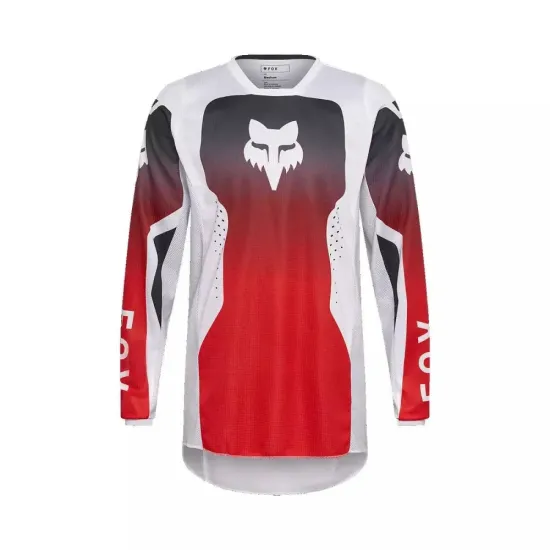 Nuevo - Jersey Fox 180 Shield Rojo Blanco