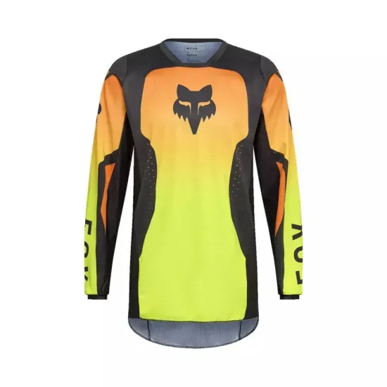 Nuevo - Jersey Fox 180 Shield Naranja Amarillo