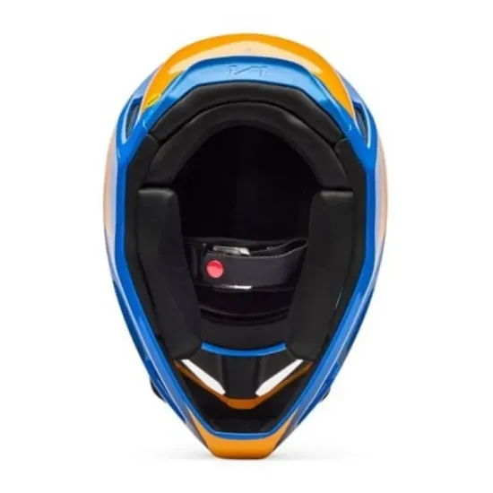 Casco Fox V1 Collect Azul Naranja