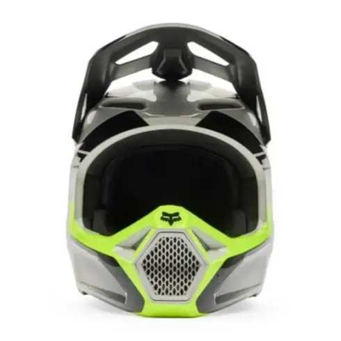 Casco Fox V1 Collect Negro Amarillo