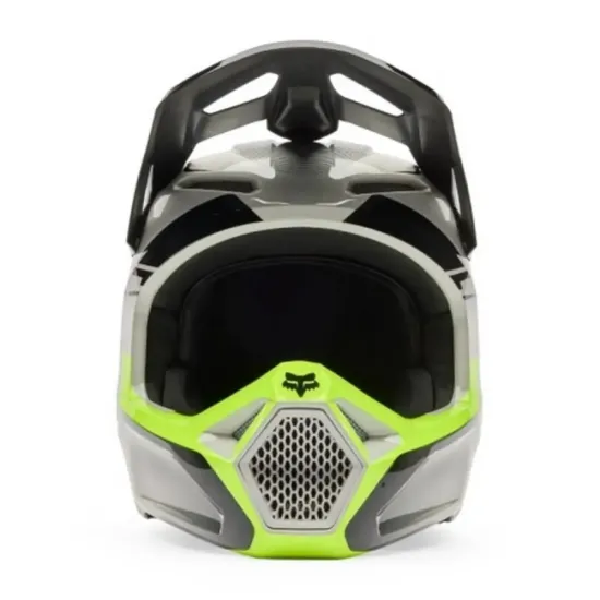 Casco Fox V1 Collect Negro Amarillo