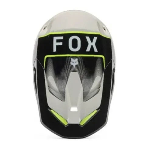 Casco Fox V1 Collect Negro Amarillo