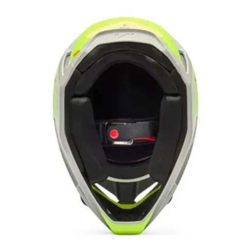 Casco Fox V1 Collect Negro Amarillo