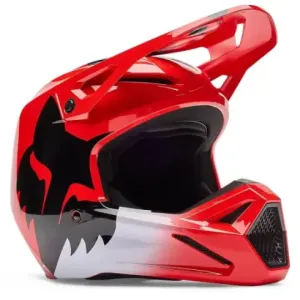 Casco Fox V1 Shield Rojo