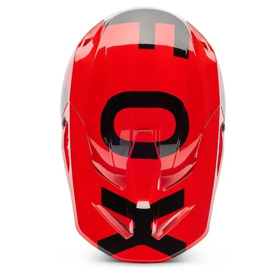 Casco Fox V1 Shield Rojo