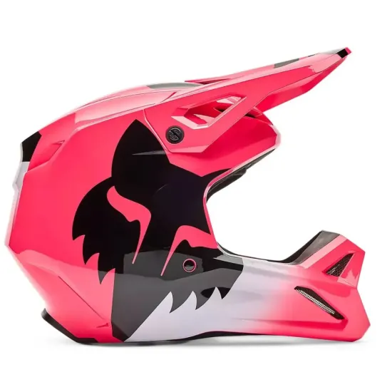 Casco Fox V1 Shield Rosa