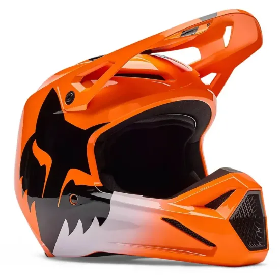 Casco Fox V1 Shield Naranja