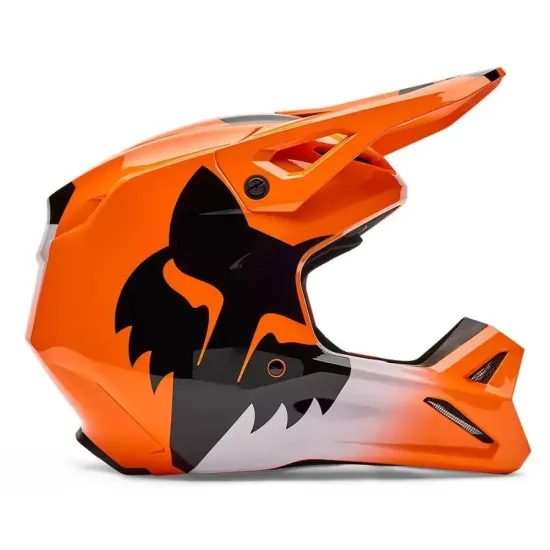 Casco Fox V1 Shield Naranja