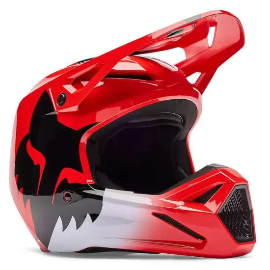 Casco Fox V1 Junior Shield Rojo