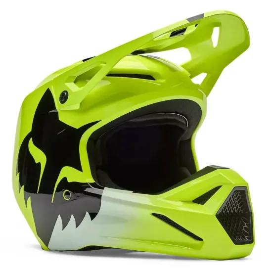 Casco Fox V1 Junior Shield Amarillo
