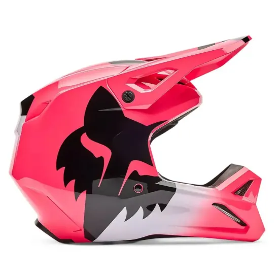 Casco Fox V1 Junior Shield Rosa