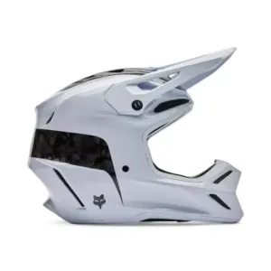 Casco Fox V3 Rs Fracture Blanco 2
