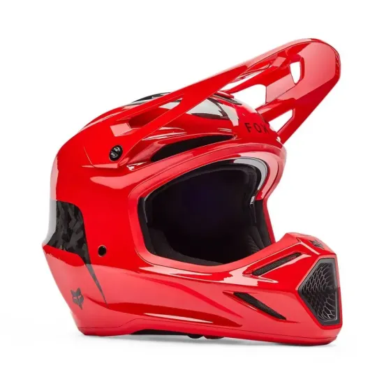 Casco Fox V3 Rs Fracture Rojo