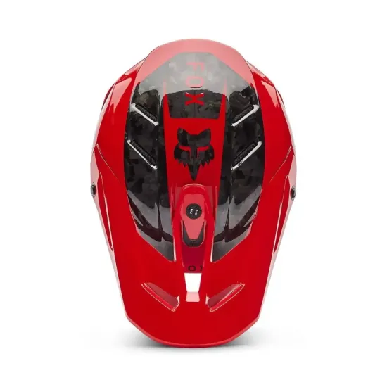 Casco Fox V3 Rs Fracture Rojo