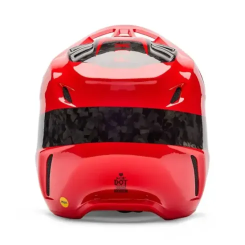 Casco Fox V3 Rs Fracture Rojo
