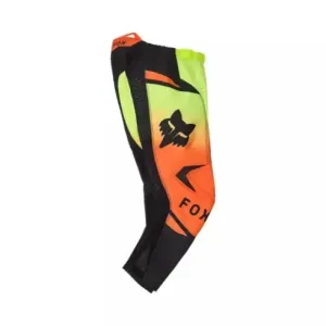 Nuevo - Pantalon Fox 180 Junior Shield Negro Naranja Amarillo