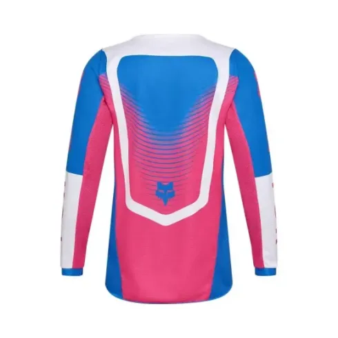 Nuevo - Jersey Fox Junior 180 Collect Azul Rosa