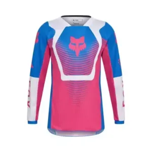 Nuevo - Jersey Fox Junior 180 Collect Azul Rosa