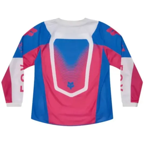 Jersey Fox Racing Kids 180 Collect – Azul/Rosa (3-5 años)