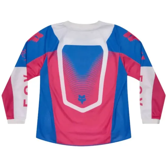 Jersey Fox Racing Kids 180 Collect – Azul/Rosa (3-5 años)