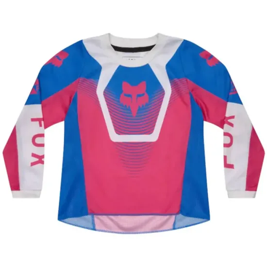 Jersey Fox Racing Kids 180 Collect – Azul/Rosa (3-5 años)
