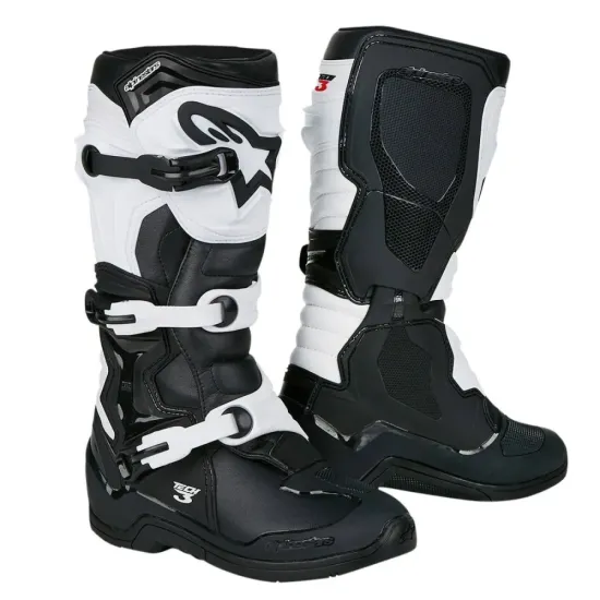 Botas Alpinestars Tech3 Color Negro Blanco