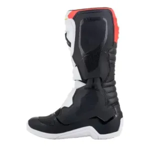 BOTAS ALPINESTARS TECH3 NEGRO/BLANCO/ROJO FLUOR 2