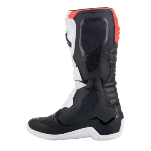 BOTAS ALPINESTARS TECH3 NEGRO/BLANCO/ROJO FLUOR