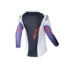 Jersey Alpinestars Racer Hoen Bebe Gris claro, naranja, negro 2