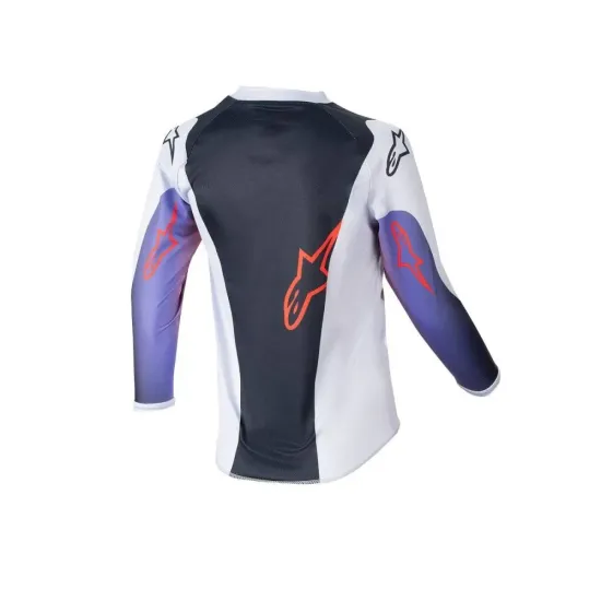 Jersey Alpinestars Racer Hoen Bebe Gris claro, naranja, negro
