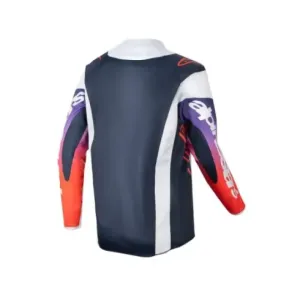 Jersey Alpinestar Racer Hoen Junior gris claro, naranja, negro 2