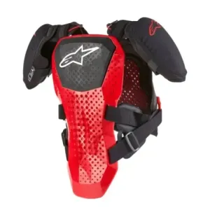 Peto Alpinestar junior A5 v2 Negro Blanco Rojo 2