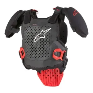 Peto Alpinestar junior A5 v2 Negro Blanco Rojo