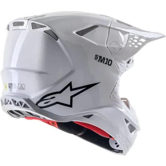 Casco Alpinestars SM10 solid Blanco Brillo