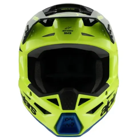 Casco Alpinestars Junior RadioSM3 Amarillo Fluor