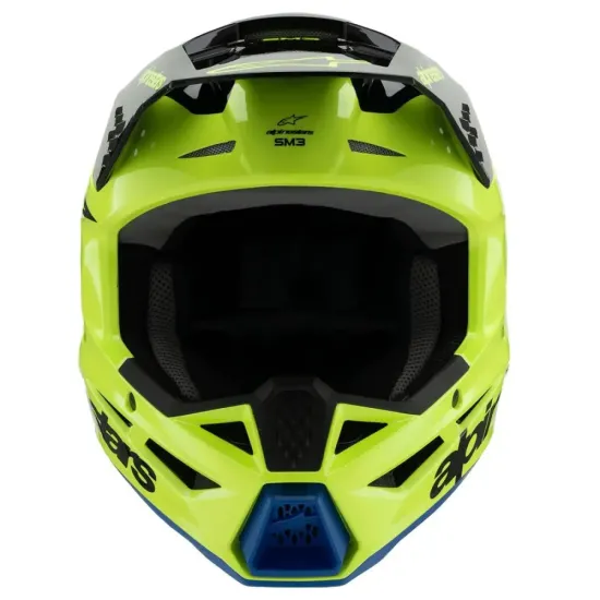 Casco Alpinestars Junior RadioSM3 Amarillo Fluor