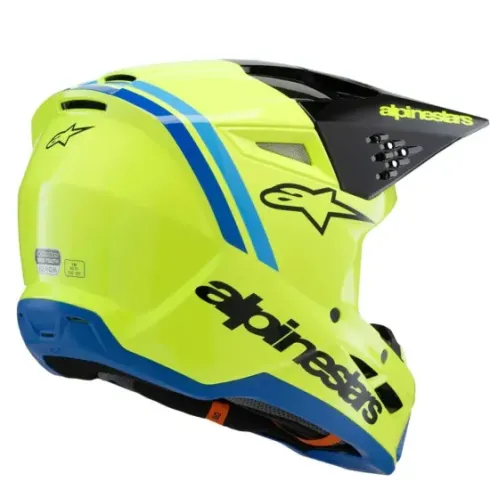 Casco Alpinestars Junior RadioSM3 Amarillo Fluor