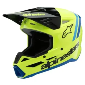 Casco Alpinestars Junior RadioSM3 Amarillo Fluor