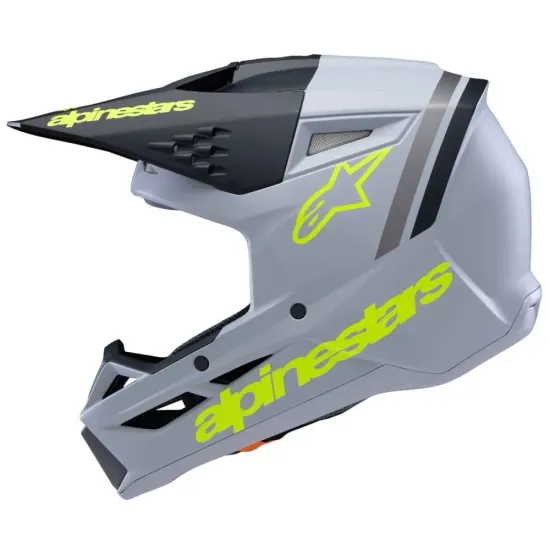 Casco Alpinestars Junior RadioSM3 Gris